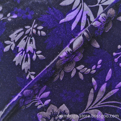 Well Transported Crushed Velvet Fabric Good Sales